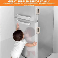 Child Safety Refrigerator Lock | Baby Proof Fridge & Freezer Door Lock |