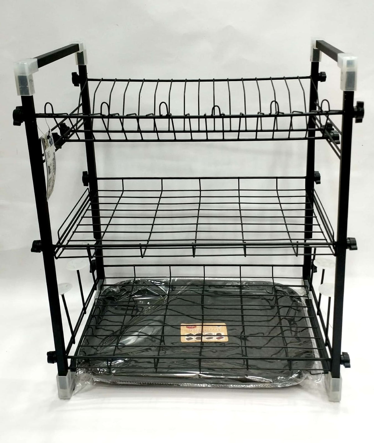 Large Rust Proof Dish Drainer, Kitchen Storage Shelf