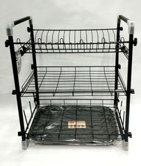 Large Rust Proof Dish Drainer, Kitchen Storage Shelf
