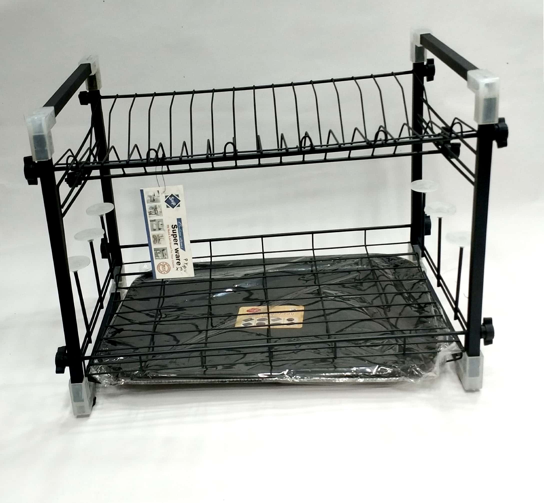 Large Rust Proof Dish Drainer, Kitchen Storage Shelf